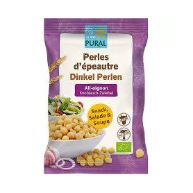 Crutoane din spelta cu usturoi, eco-bio, 125 g, Pural