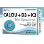 CALCIU + Vitamina D3 + Vitamina K2 – TRIO LIPOZOMAL, 30 capsule vegetale, Cosmo Pharm