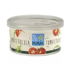 Pate vegetal cu tomate si rucola, eco-bio, 125 g, Pural