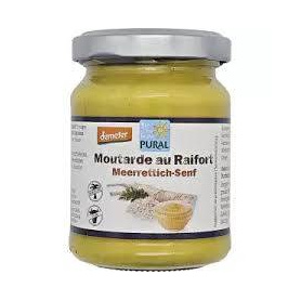 Mustar cu hrean, eco-bio, 125 g, Pural