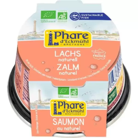 Pate de somon, eco-bio, 120 g, Phare