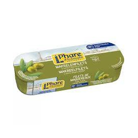 File de macrou in ulei de masline extravirgin, eco-bio, 151 g, Phare