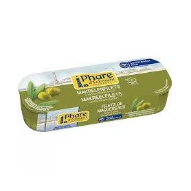 File de macrou in ulei de masline extravirgin, eco-bio, 151 g, Phare
