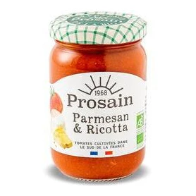 Sos de rosii cu ricotta si parmezan, eco-bio, 200 g, Prosain