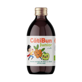 Nectar de mere cu catina, eco-bio, 250 ml, CatiBun Junior
