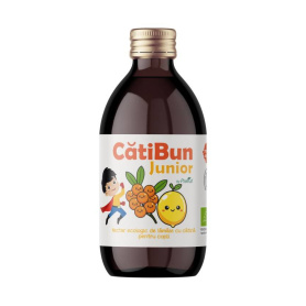 Nectar de lamaie cu catina, eco-bio, 250 ml, CatiBun Junior