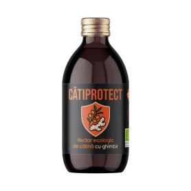 Nectar de catina cu ghimbir, eco-bio, 250 ml, CatiProtect