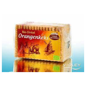 Biscuiti cu alac si portocale, eco-bio, 200 g, Liebhart`s