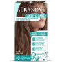 Vopsea permanenta pentru par, fara amoniac, 100 % acoperire fire albe, blond inchis, Keranove