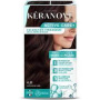 Vopsea permanenta pentru par, fara amoniac, 100 % acoperire fire albe, saten natural, Keranove