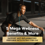 Mega Men Energy & Metabolism Vitapak Program, Complex De Multivitamine Pentru Barbati, Energie Si Metabolism, 30 Pliculete, Gnc