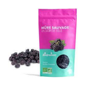 Mure salbatice din Alpii Dinarici, eco-bio, 100 g, Biofruisec