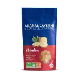 Ananas rondele, selectie Cayenne din Togo, eco-bio, 100 g, Biofruisec