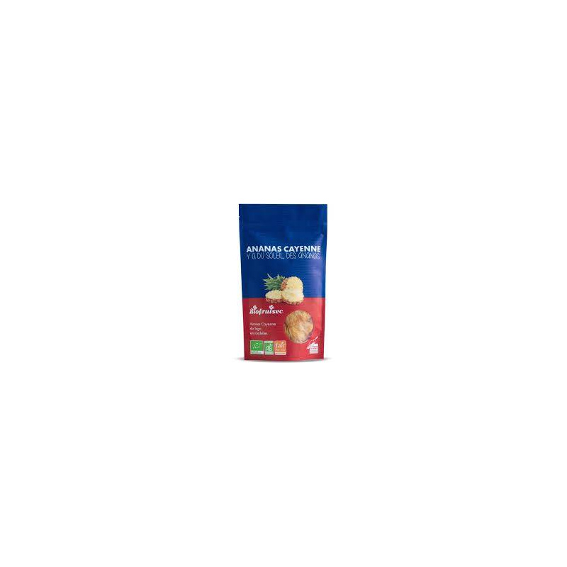 Ananas rondele, selectie Cayenne din Togo, eco-bio, 100 g, Biofruisec