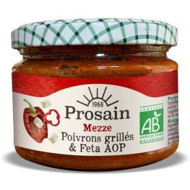Aperitiv cu ardei copti si branza feta, eco-bio, 220 g, Prosain