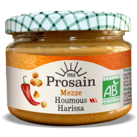 Aperitiv cu humus si harissa, eco-bio, 225 g, Prosain