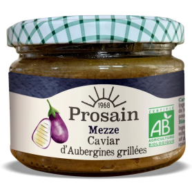 Aperitiv caviar de vinete, eco-bio, 220 g, Prosain