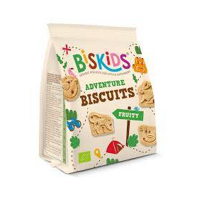 Biscuiti cu fructe Aventure Biskids, eco-bio, 100 g, Belkorn