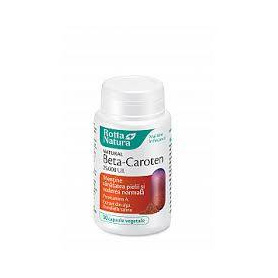 Beta-Caroten, 25000 UI, 30 capsule vegetale, Rotta Natura