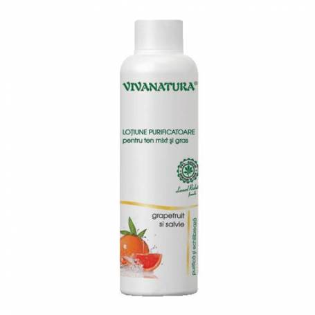 Lotiune purificatoare pentru ten mixt si gras 150ml - Vivanatura