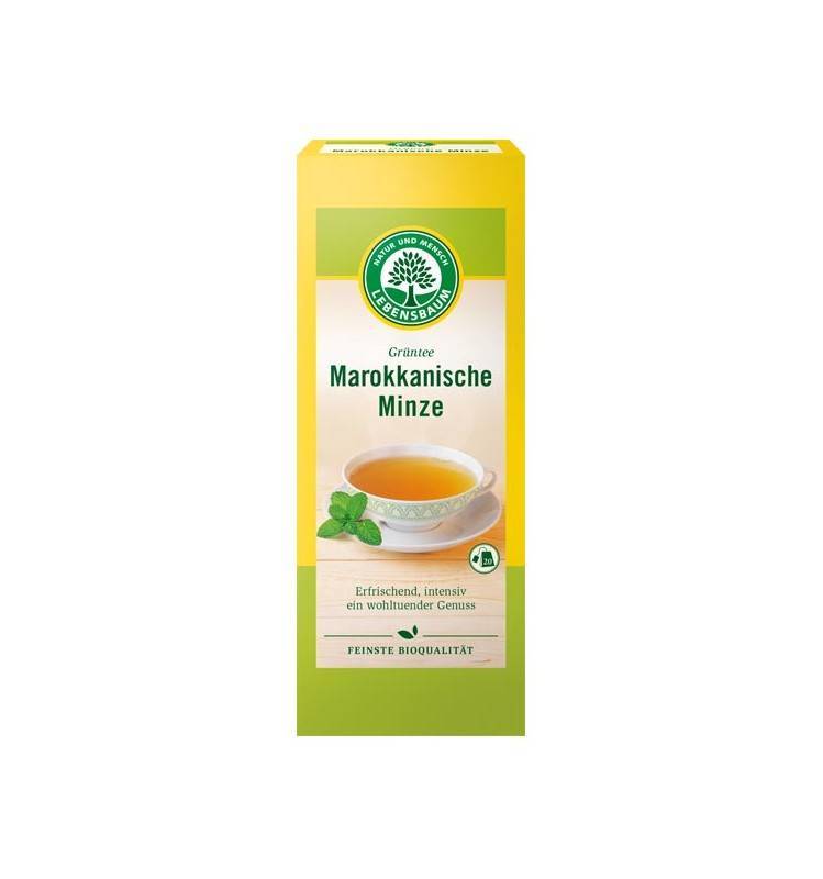 Ceai marocan cu menta, 20pl - eco-bio 40g - lebensbaum