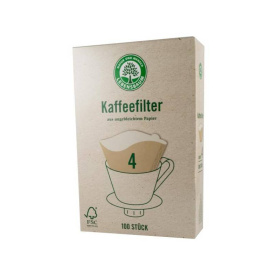 Filtre pentru cafea, Gr. 4, 100buc - Lebensbaum