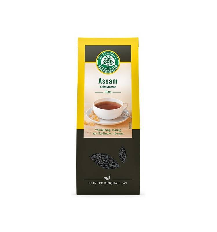 Frunze de ceai negru assam - eco-bio 100g - lebensbaum