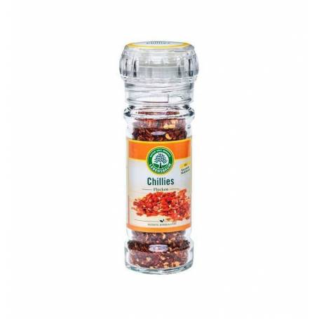 Fulgi de chili, cu rasnita - eco-bio 25g - Lebensbaum