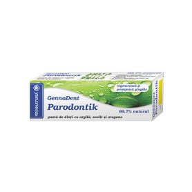 Pasta de dinti GennaDent Parodontik 75ml - Vivanatura