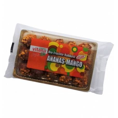 Bombite vegane ananas-mango - eco-bio 120g - Liebhart's Vitana