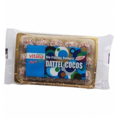 Bombite vegane curmale-cocos - eco-bio 120g - Liebhart's Vitana