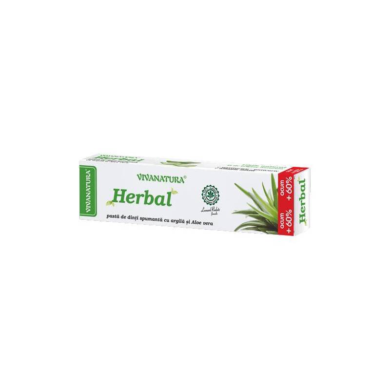 Pasta de dinti GennaDent Herbal 80ml - Vivanatura