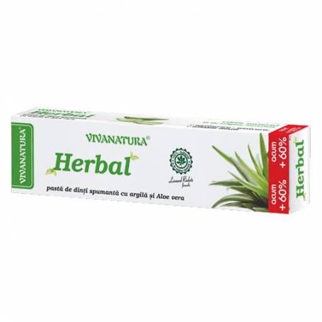 Pasta de dinti GennaDent Herbal 80ml - Vivanatura