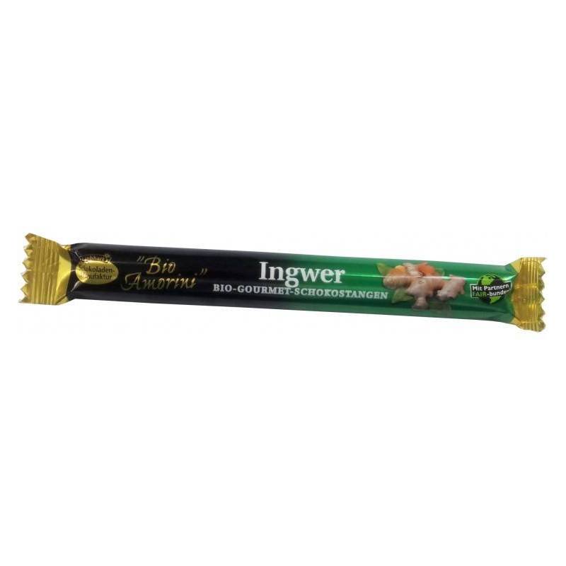 Baton de ciocolata Gourmet cu ghimbir - eco-bio 35g - Liebhart’s Bio