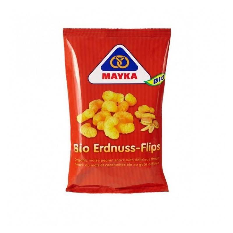Pufuleti cu arahide - eco-bio 75g - Mayka