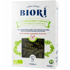 Fusilli din mazare - eco-bio 250g - Biori