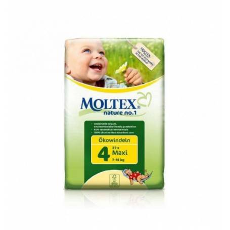 Scutece ECO bebelusi (7-18kg), nr. 4, 37buc - Moltex