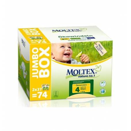 Scutece ECO (7-18kg), nr. 4, 74buc - Moltex