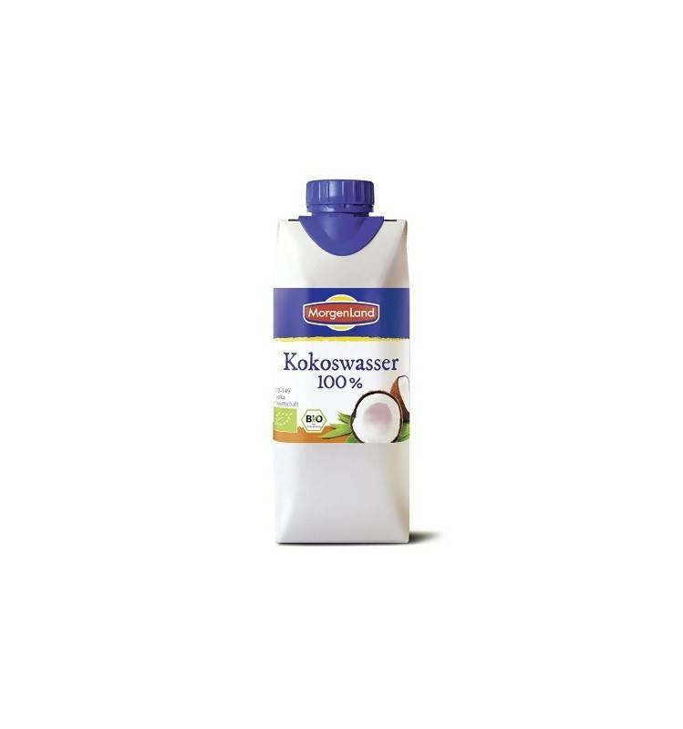 Apa de cocos 100% - eco-bio 330ml - morgenland