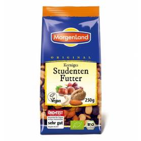 Mix de fructe uscate si nuci pentru studenti - eco-bio 250g - Morgenland