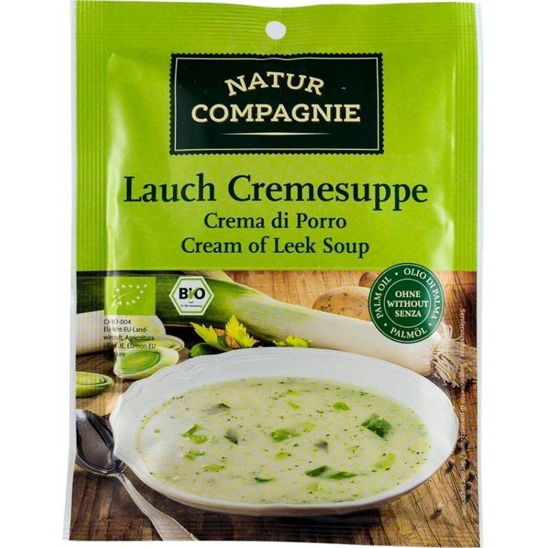 Supa crema de praz - eco-bio 43g - Natur Compagnie