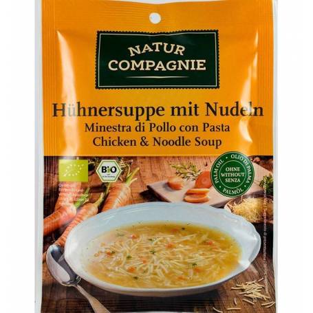 Supa de pui cu taitei - eco-bio 40g - Natur Compagnie