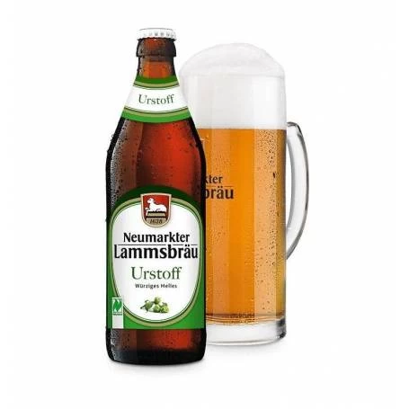 Bere Urstoff blonda aromata - 4,7% Alcool - eco-bio 0,5l - Neumarkter Lammsbrau