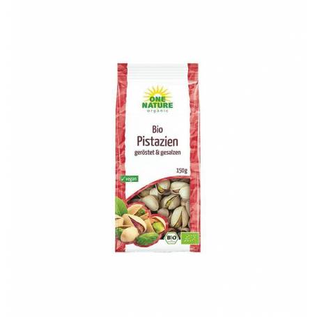 Fistic prajit si sarat in coaja - eco-bio 150g - One Nature