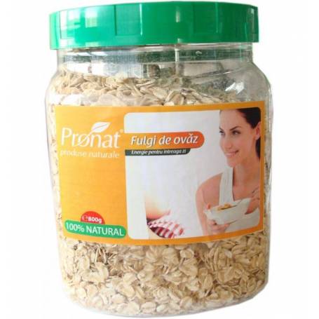 Fulgi de ovaz, 800g - Pet - Pronat