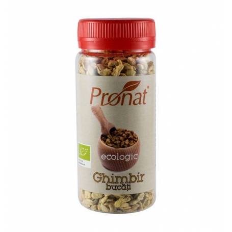 GHIMBIR uscat fulgi - eco-bio 55g - Pet - Pronat