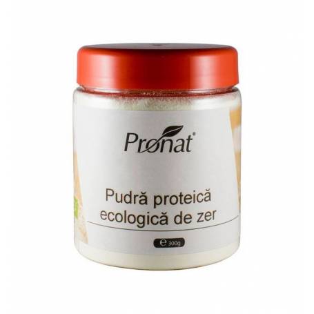 Pudra proteica de zer - eco-bio 300g - Pet - Pronat