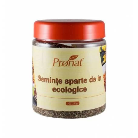 Seminte de in sparte - eco-bio 250g - Pet - Pronat