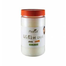 Ulei de cocos NEHIDROGENAT-DEZODORIZAT - eco-bio 750ml - Pet - Pronat