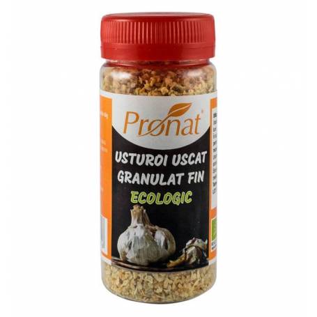 Usturoi uscat granulat fin - eco-bio 60g - Pet - Pronat